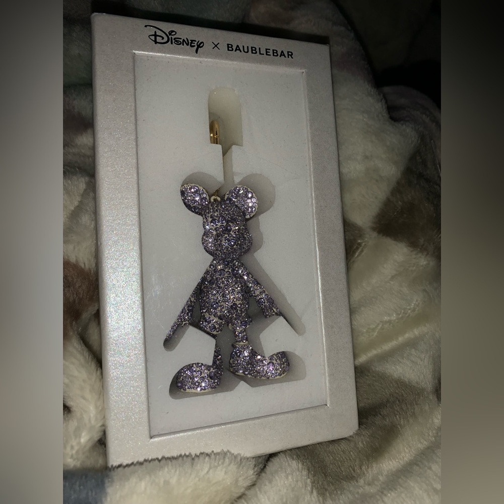 Disney x Baublebar rhinestone bag charm